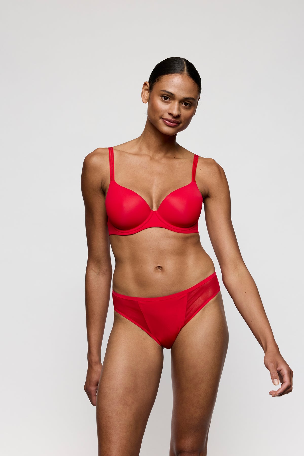 Marie Jo Louie Rio Briefs In True Red