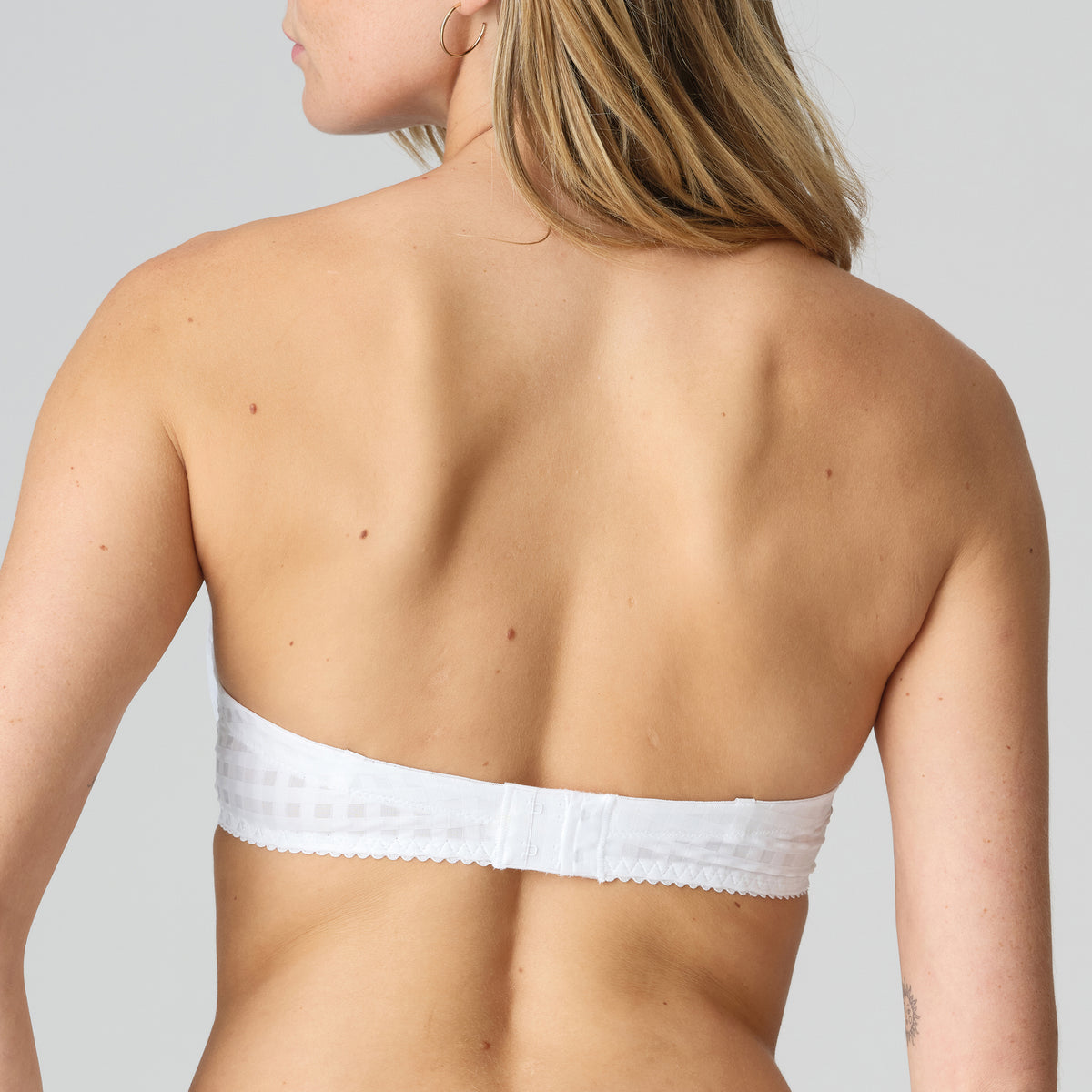 Marie Jo Avero Padded Bra Strapless In White
