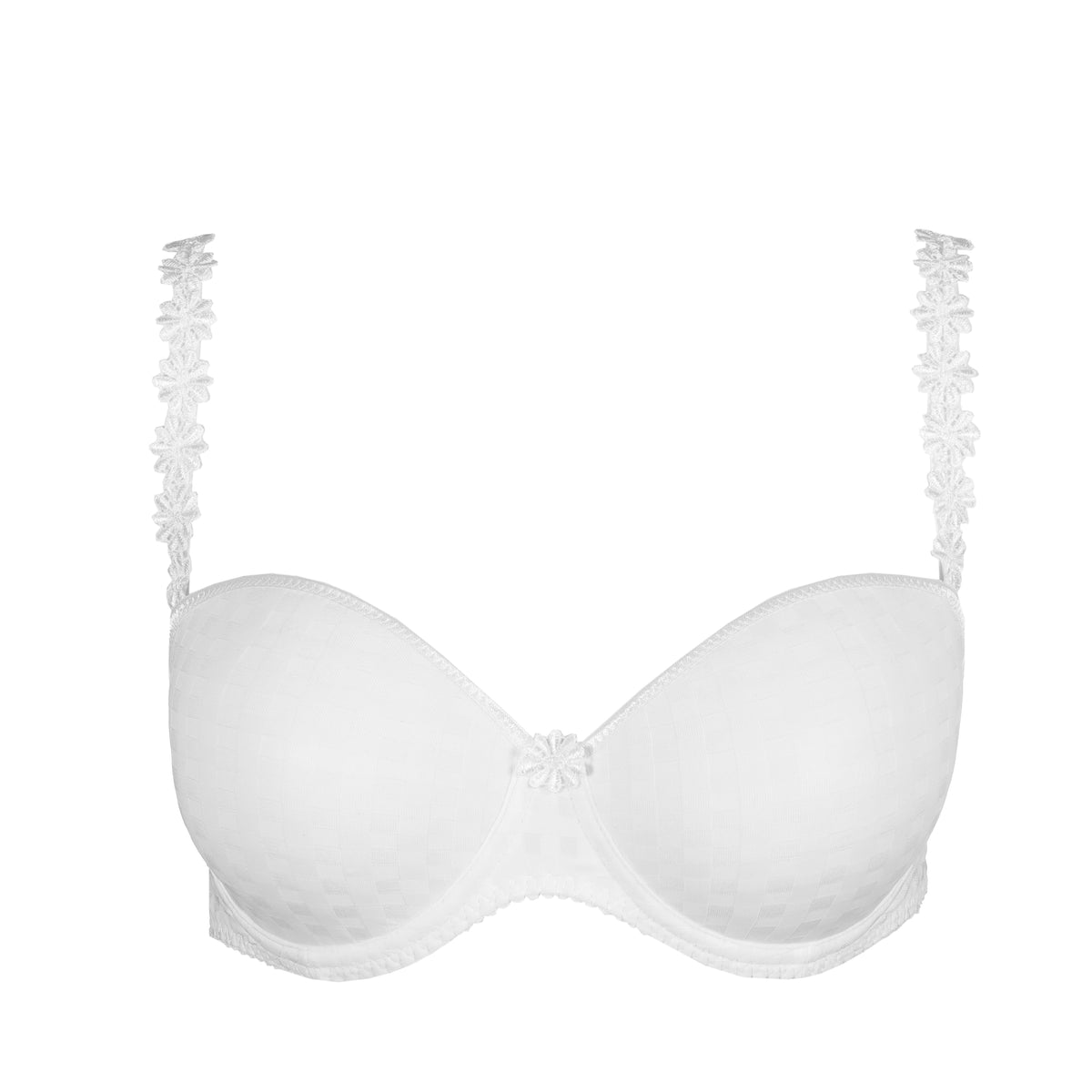 Marie Jo Avero Padded Bra Strapless In White