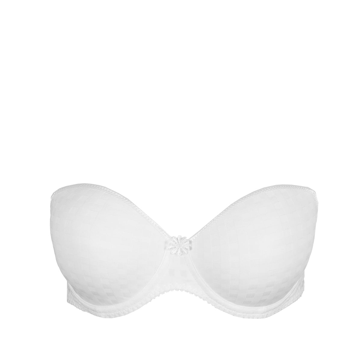 Marie Jo Avero Padded Bra Strapless In White