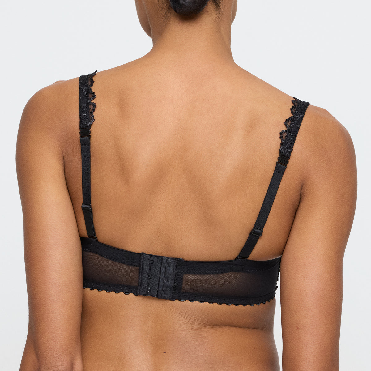 Marie Jo Jane Padded Bra Strapless In Black