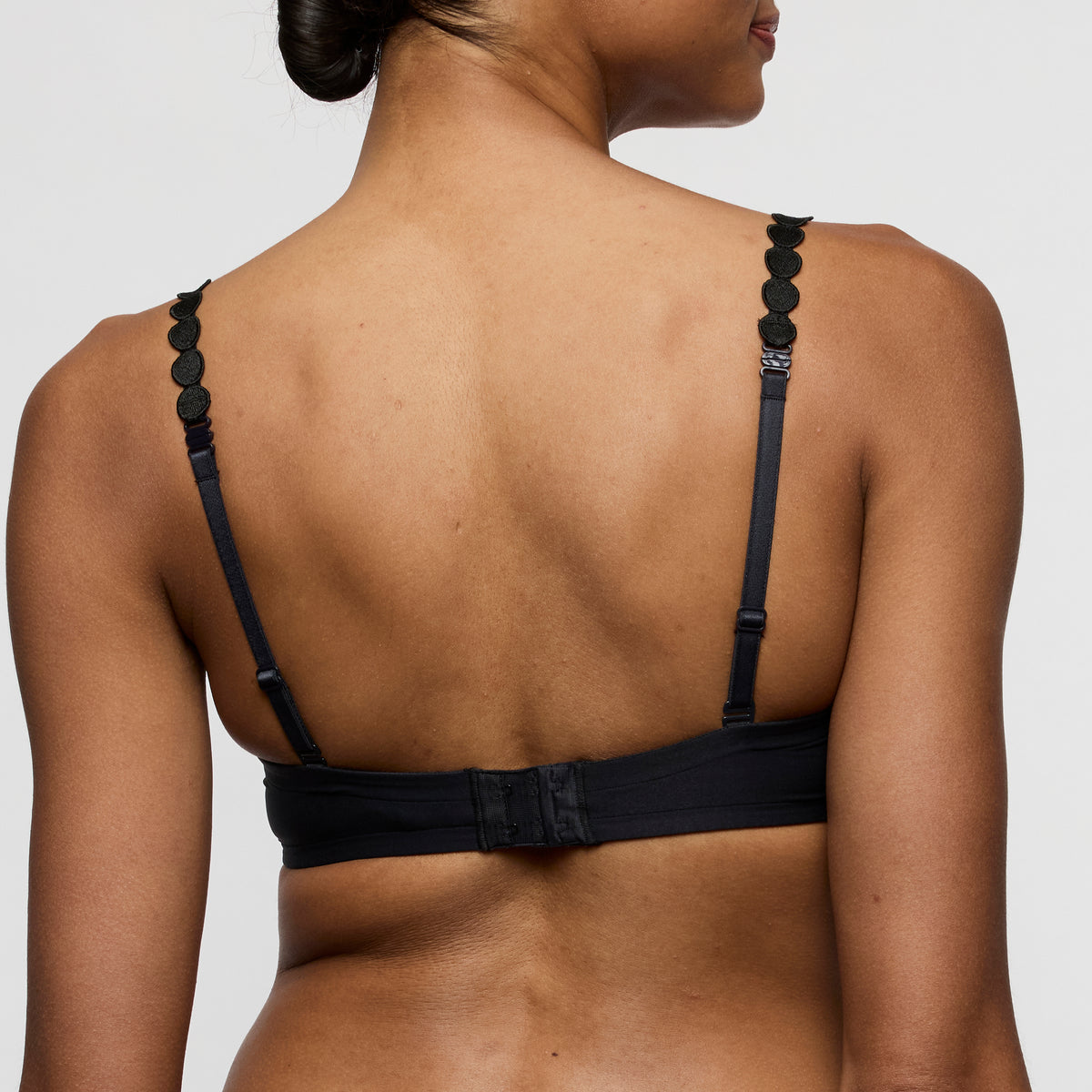Marie Jo Tom Padded Bra Strapless In Charcoal