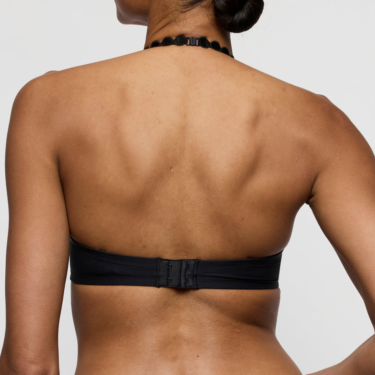 Marie Jo Tom Padded Bra Strapless In Charcoal