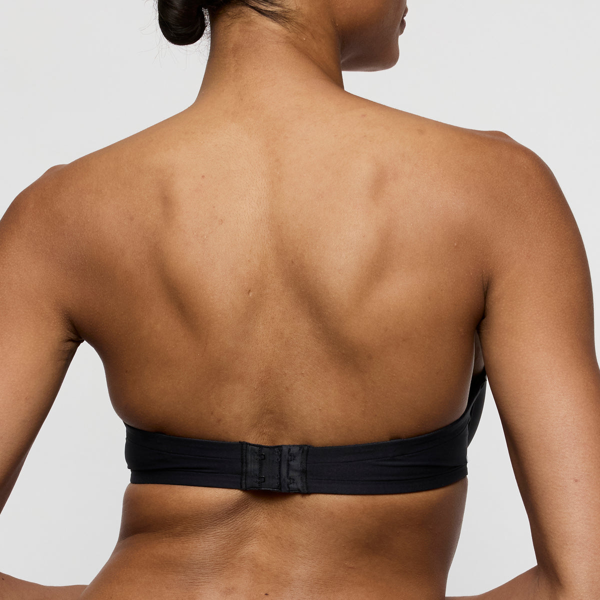 Marie Jo Tom Padded Bra Strapless In Charcoal