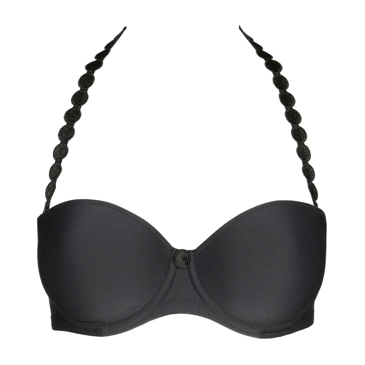 Marie Jo Tom Padded Bra Strapless In Charcoal