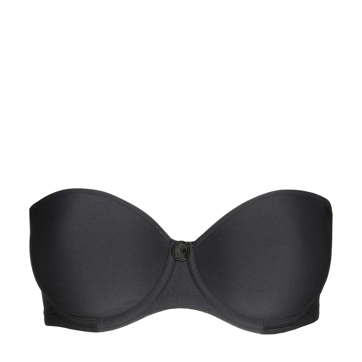 Marie Jo Tom Padded Bra Strapless In Charcoal