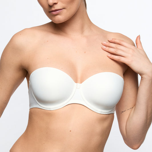 Marie Jo Tom Padded Bra Strapless In Natural