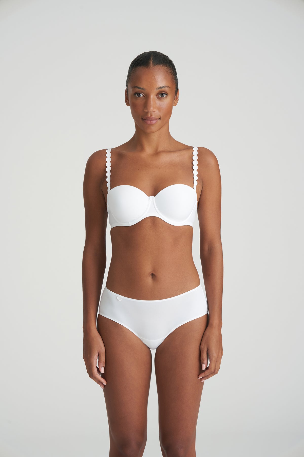 Marie Jo Tom Padded Bra Strapless In White