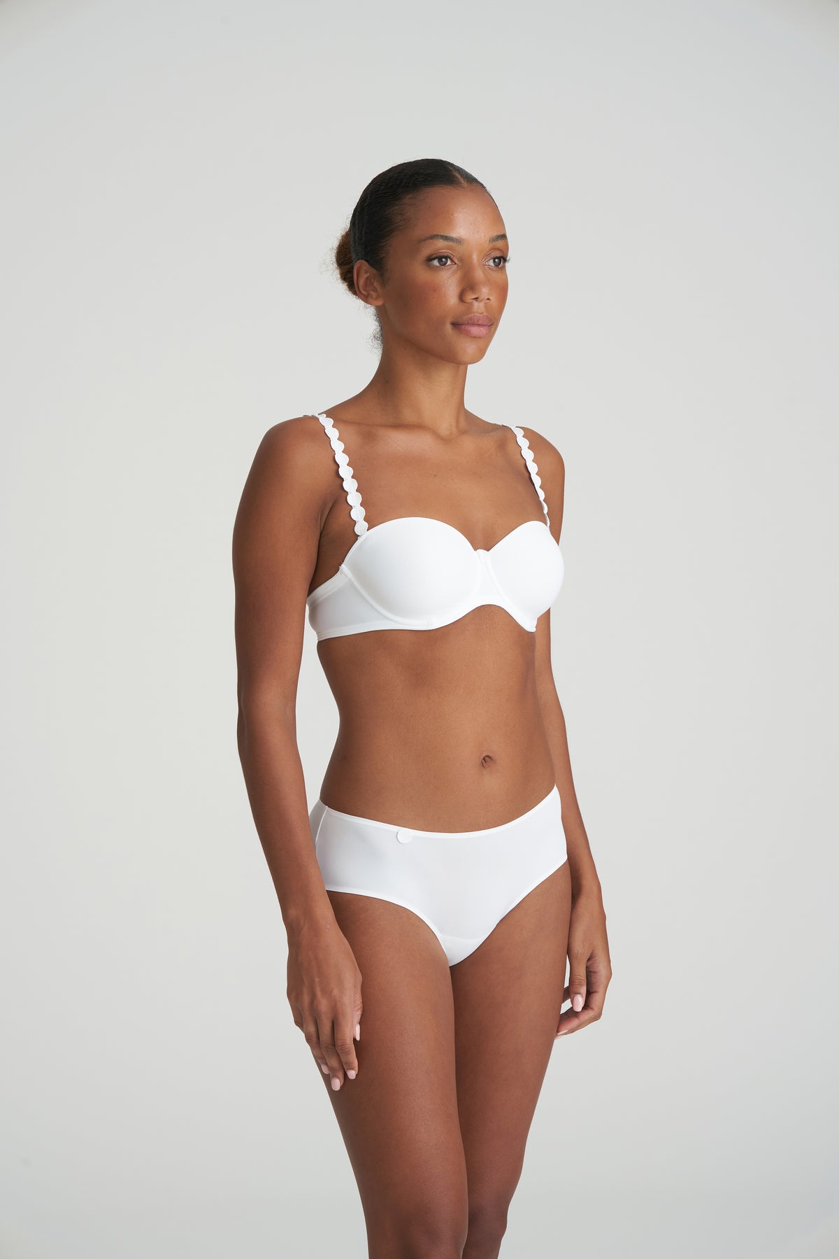 Marie Jo Tom Padded Bra Strapless In White