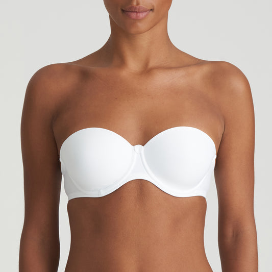 Marie Jo Tom Padded Bra Strapless In White