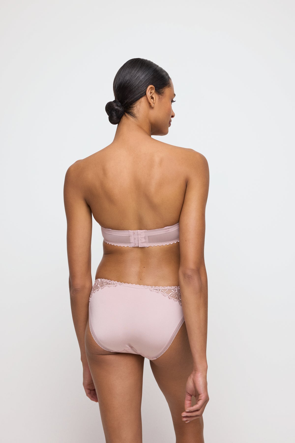 Marie Jo Jane Padded Bra Strapless In Bois De Rose
