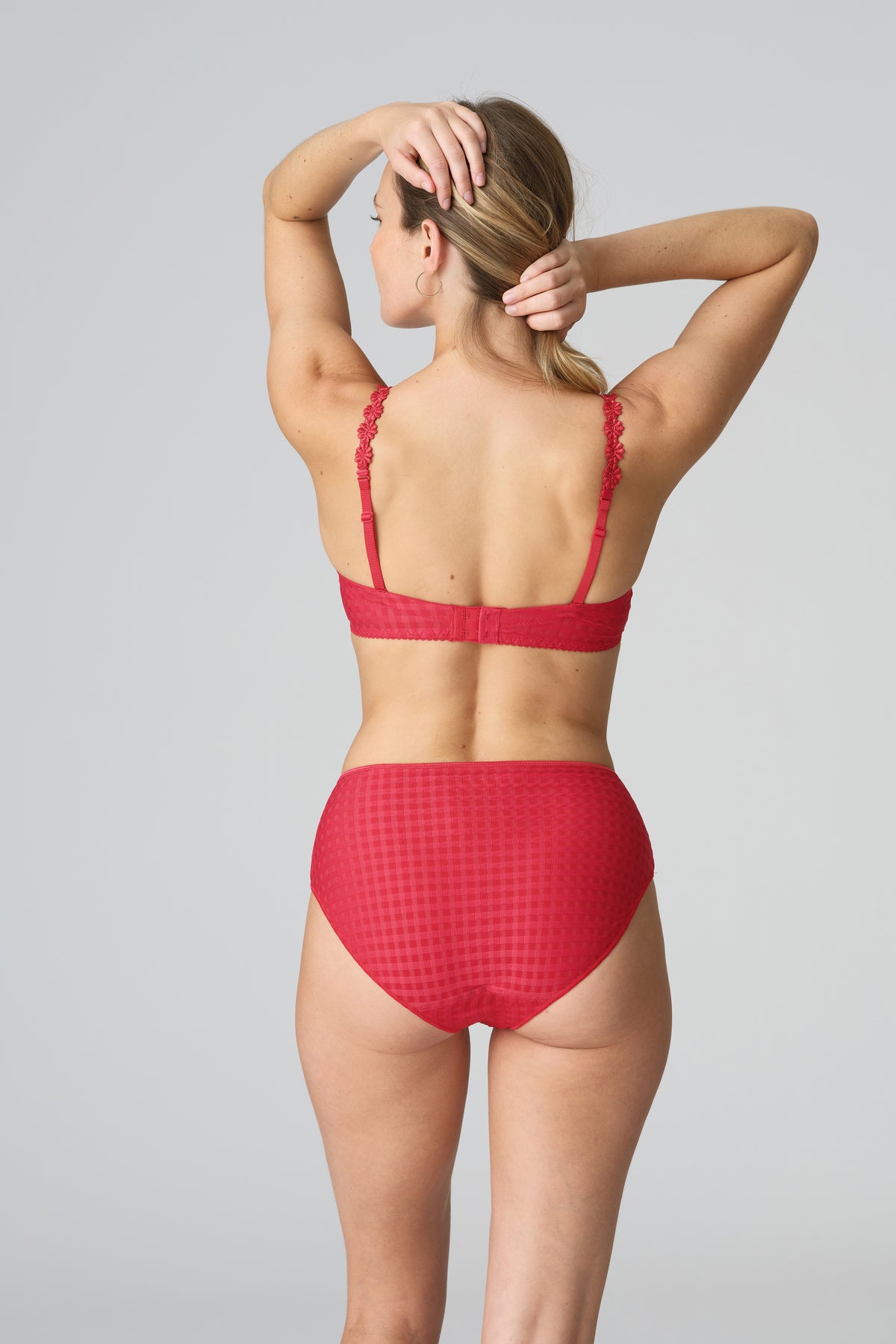 Marie Jo Avero Padded Bra Strapless In Scarlet