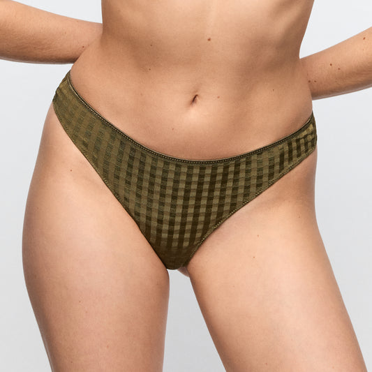 Marie Jo Avero Thong In Olive