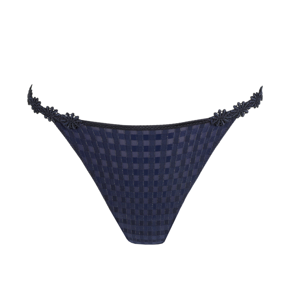 Marie Jo Avero Mini Thong In Velvet Blue
