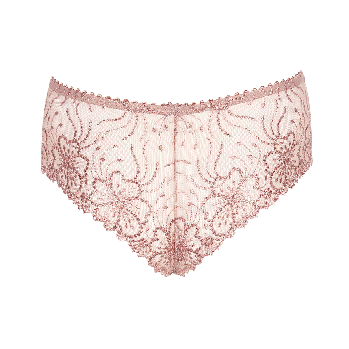 Marie Jo Jane Luxury Thong In Bois De Rose