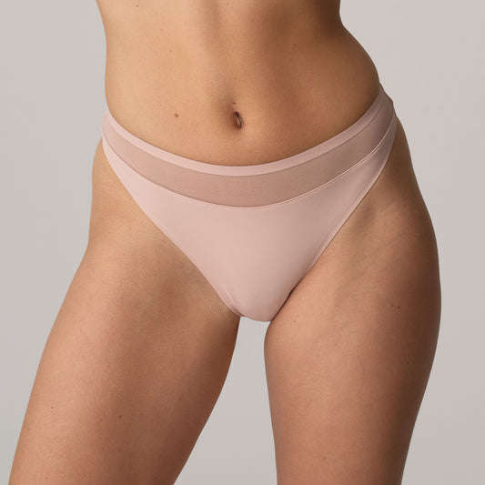 Marie Jo Louie Thong In Powder Rose