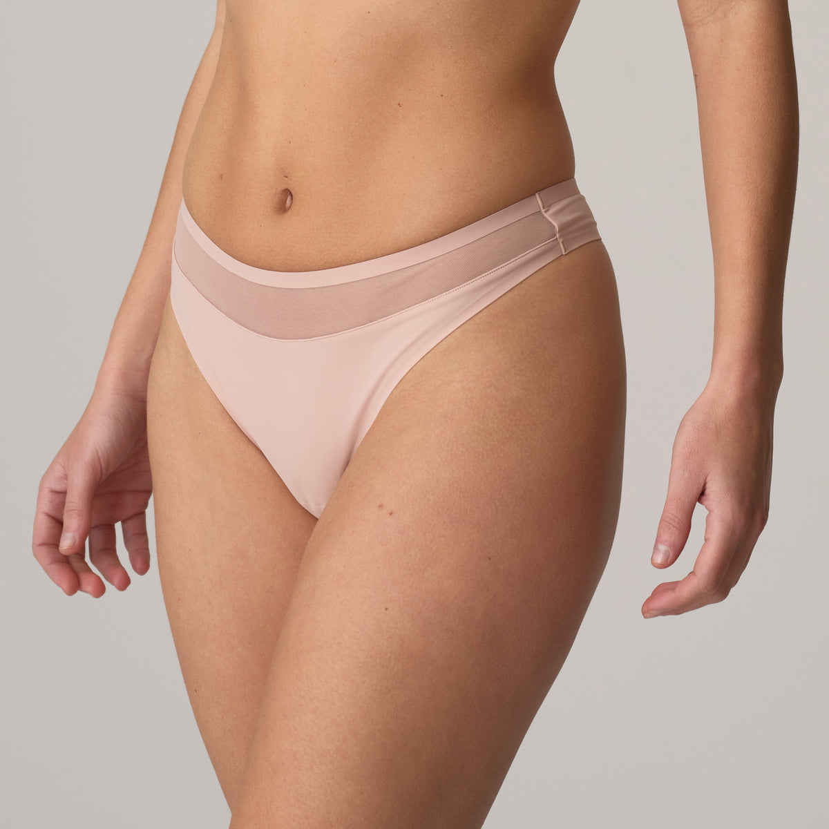 Marie Jo Louie Thong In Powder Rose