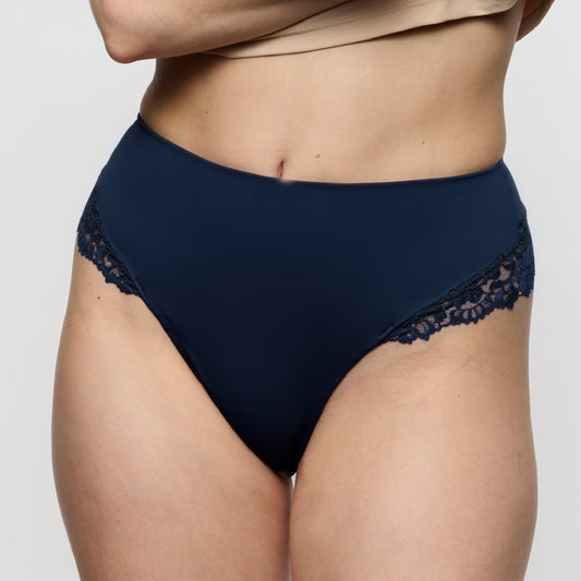 Marie Jo Soft Studio Thong In Velvet Blue