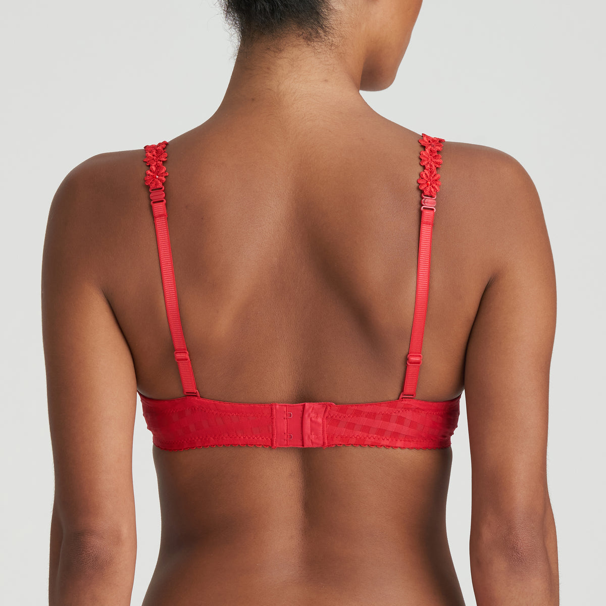 Marie Jo Avero Non Padded Full Cup Seamless Bra In Scarlet