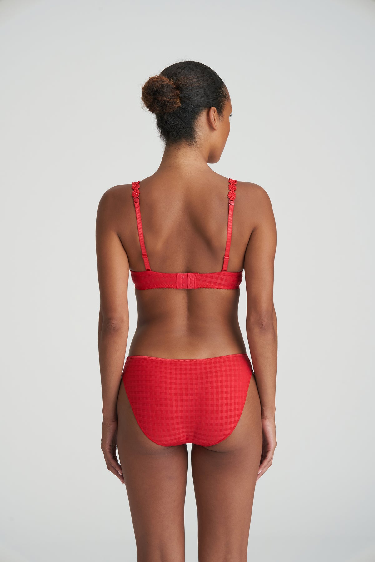Marie Jo Avero Non Padded Full Cup Seamless Bra In Scarlet