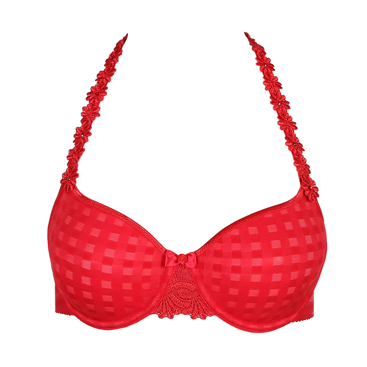 Marie Jo Avero Non Padded Full Cup Seamless Bra In Scarlet