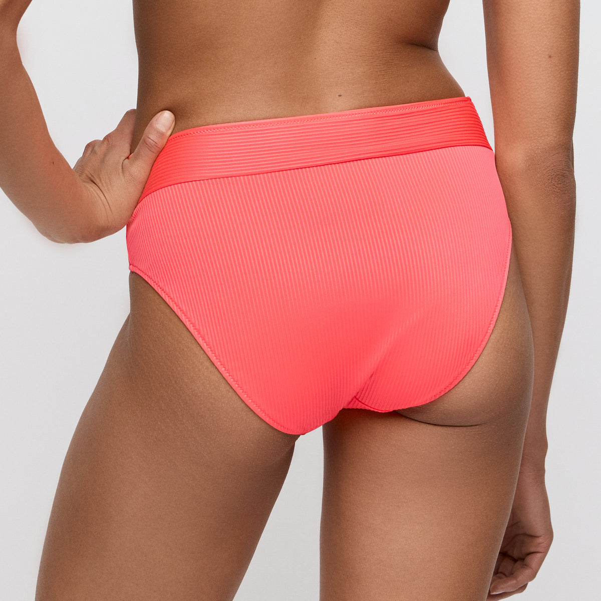 Marie Jo Swim Cassie Bikini Full Briefs In Neon Fiesta