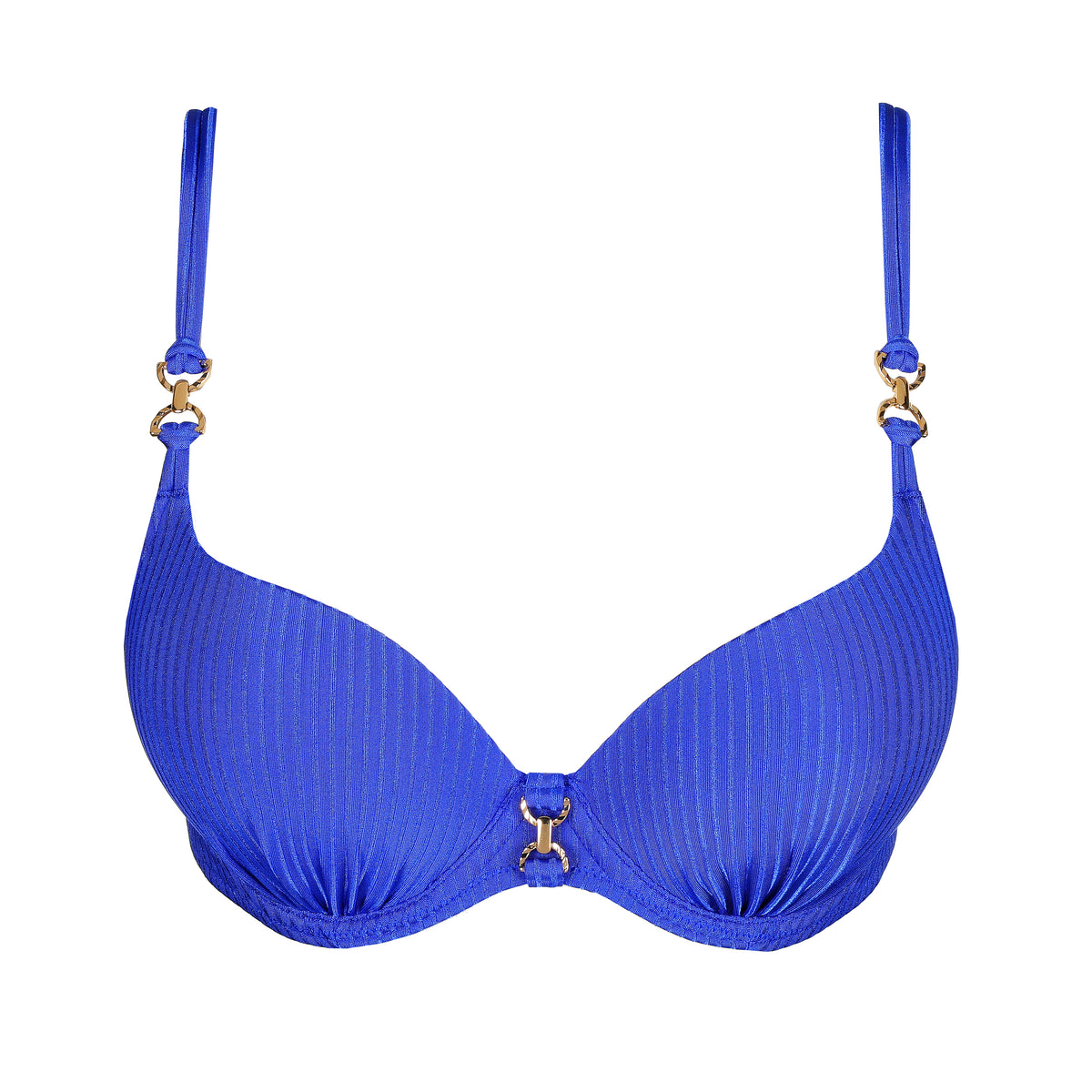 Marie Jo Swim Emly Push Up Bikini Top In Electric Blue