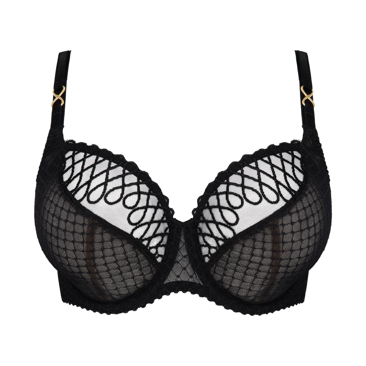 Primadonna Jokko Balcony Bra Tulip Seam In Black