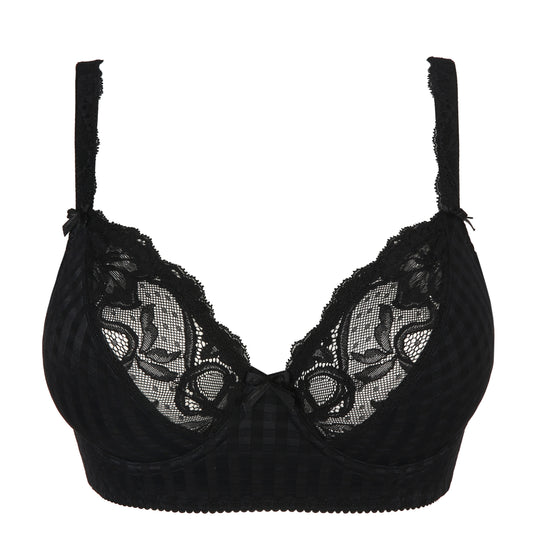 Primadonna Madison Plunge Bra Longline In Black