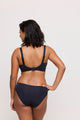 Primadonna Figuras Padded Balcony Bra In Charcoal