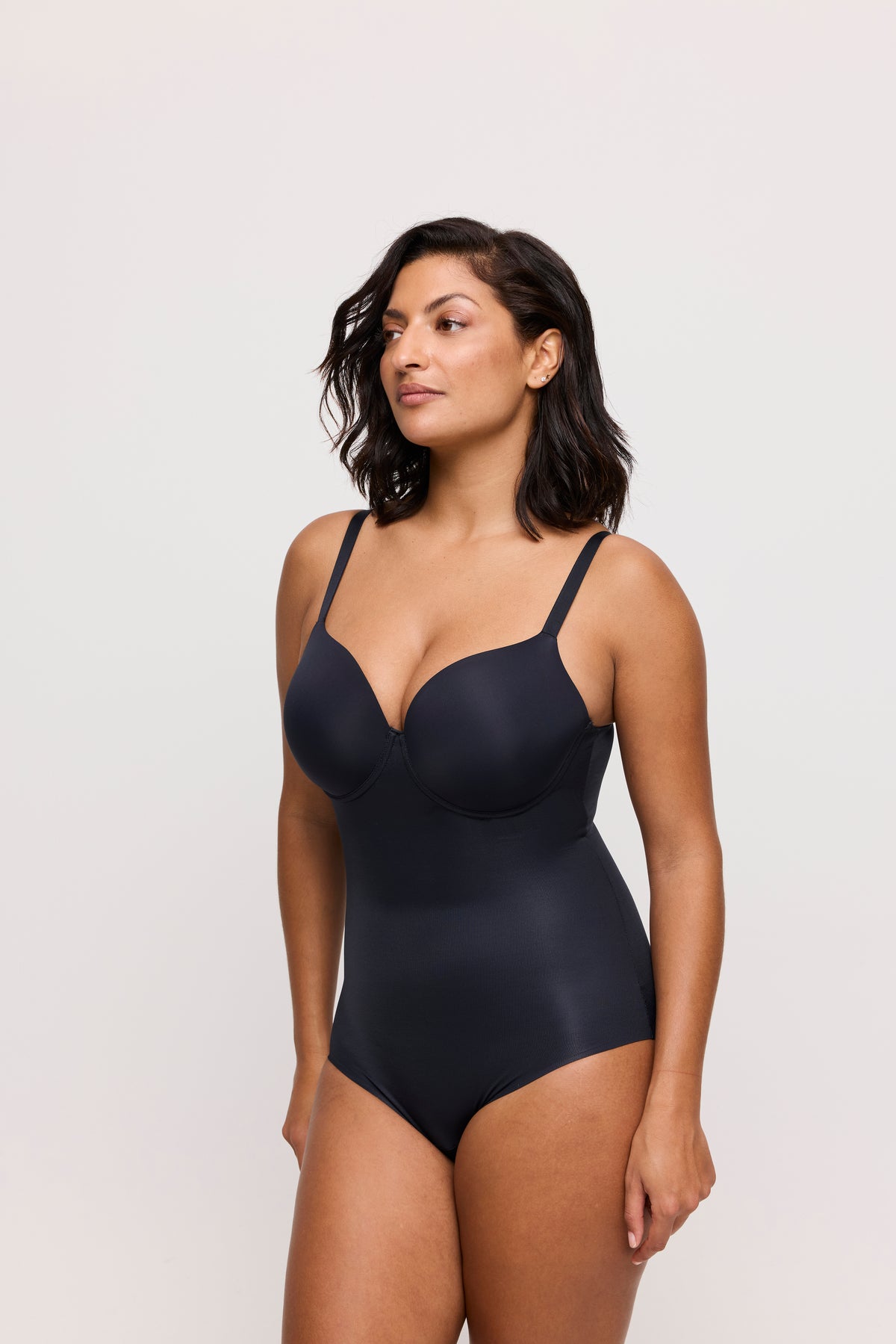 Primadonna Figuras Smoothing Body In Charcoal