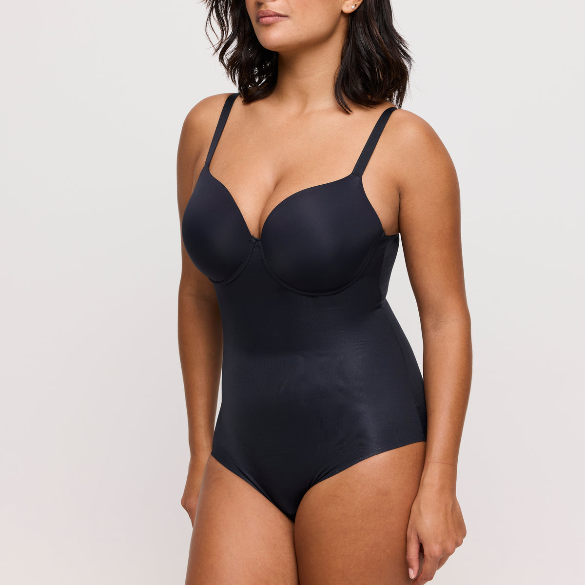 Primadonna Figuras Smoothing Body In Charcoal