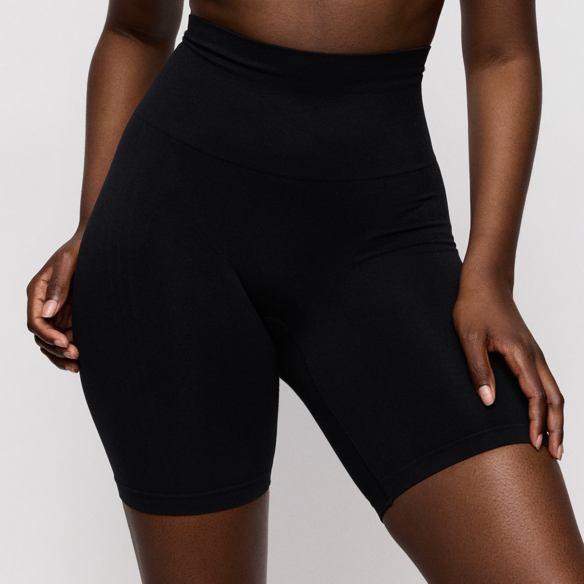 Primadonna Nudda Shapewear High Briefs W. Legs In Black