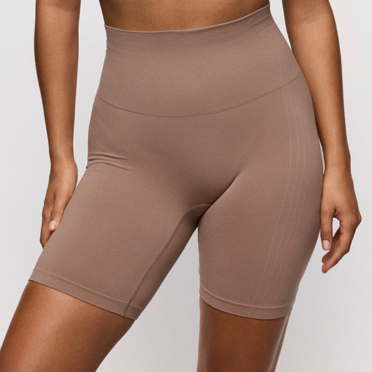 Primadonna Nudda Shapewear High Briefs W. Legs In Ginger