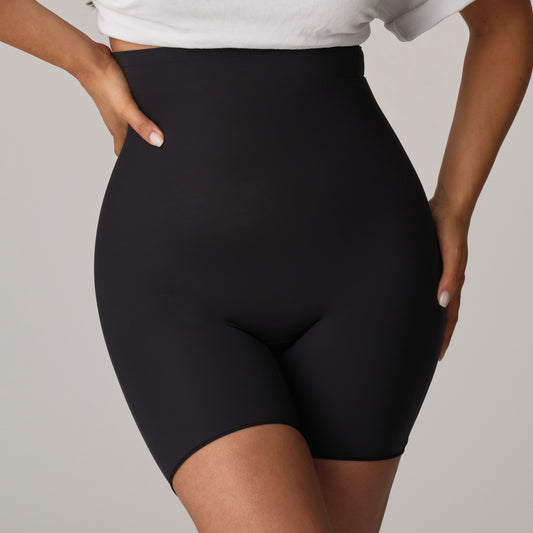 Primadonna Perle Shapewear High Briefs W. Legs In Charcoal