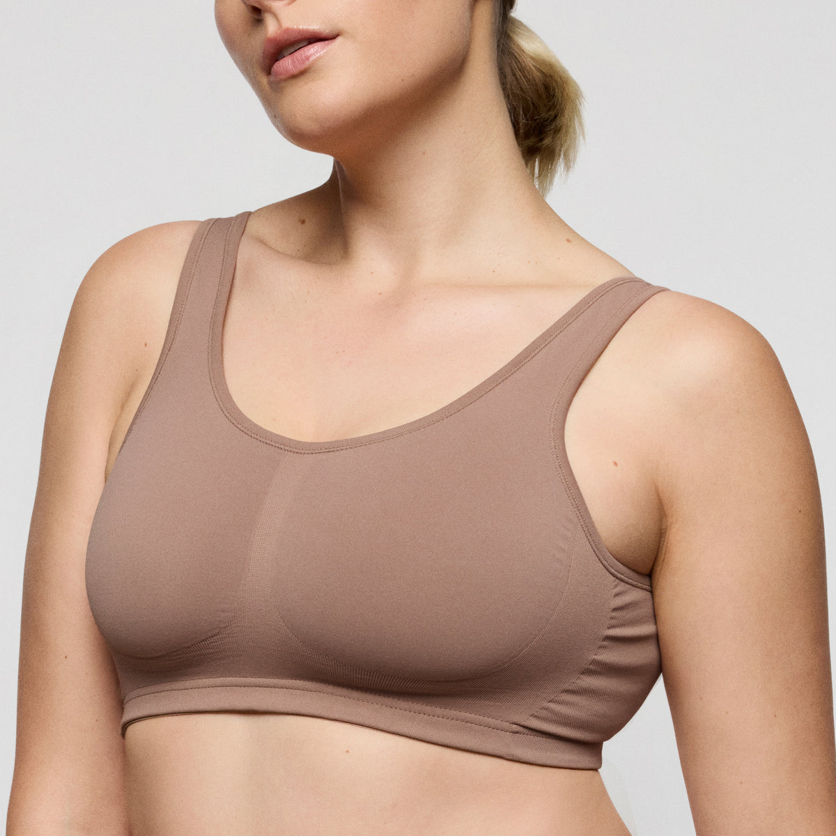 Primadonna Nudda Bralette Bra In Ginger