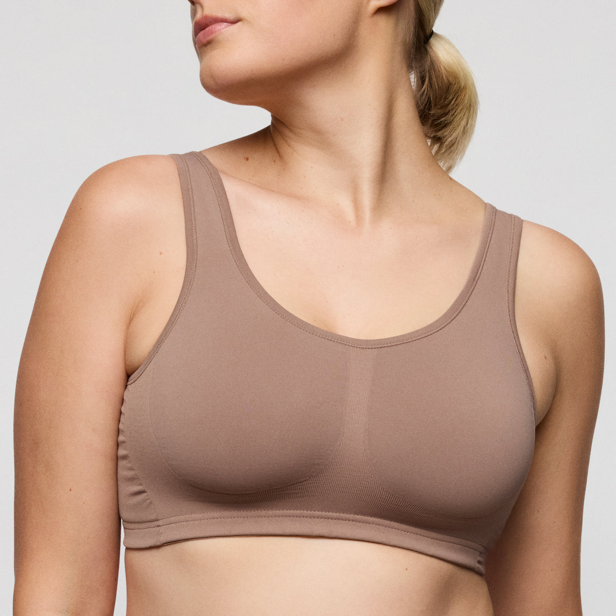 Primadonna Nudda Bralette Bra In Ginger