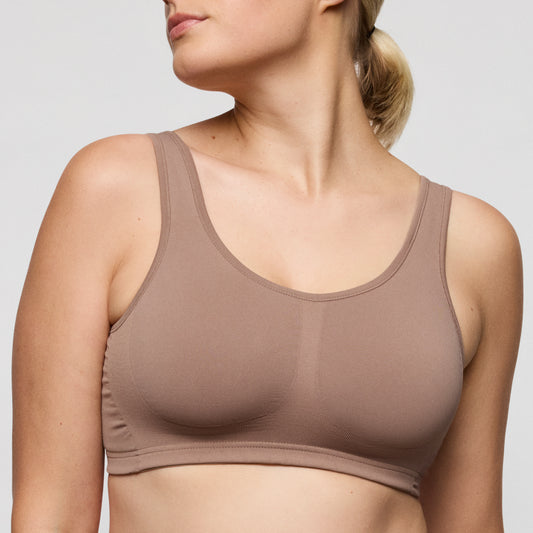 Primadonna Nudda Bralette Bra In Ginger