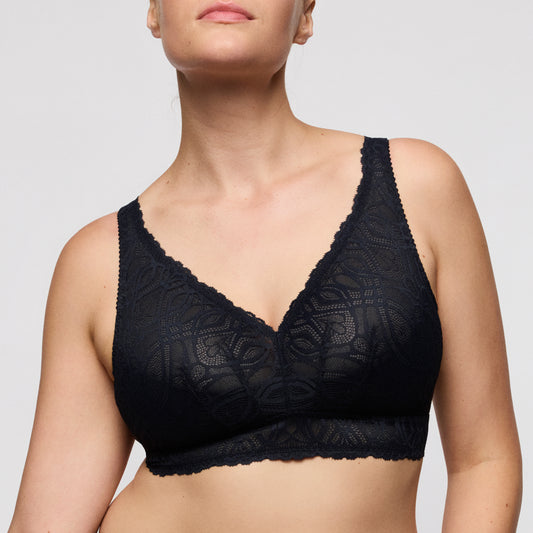 Primadonna Salerno Bralette Bra In Midnight Blue