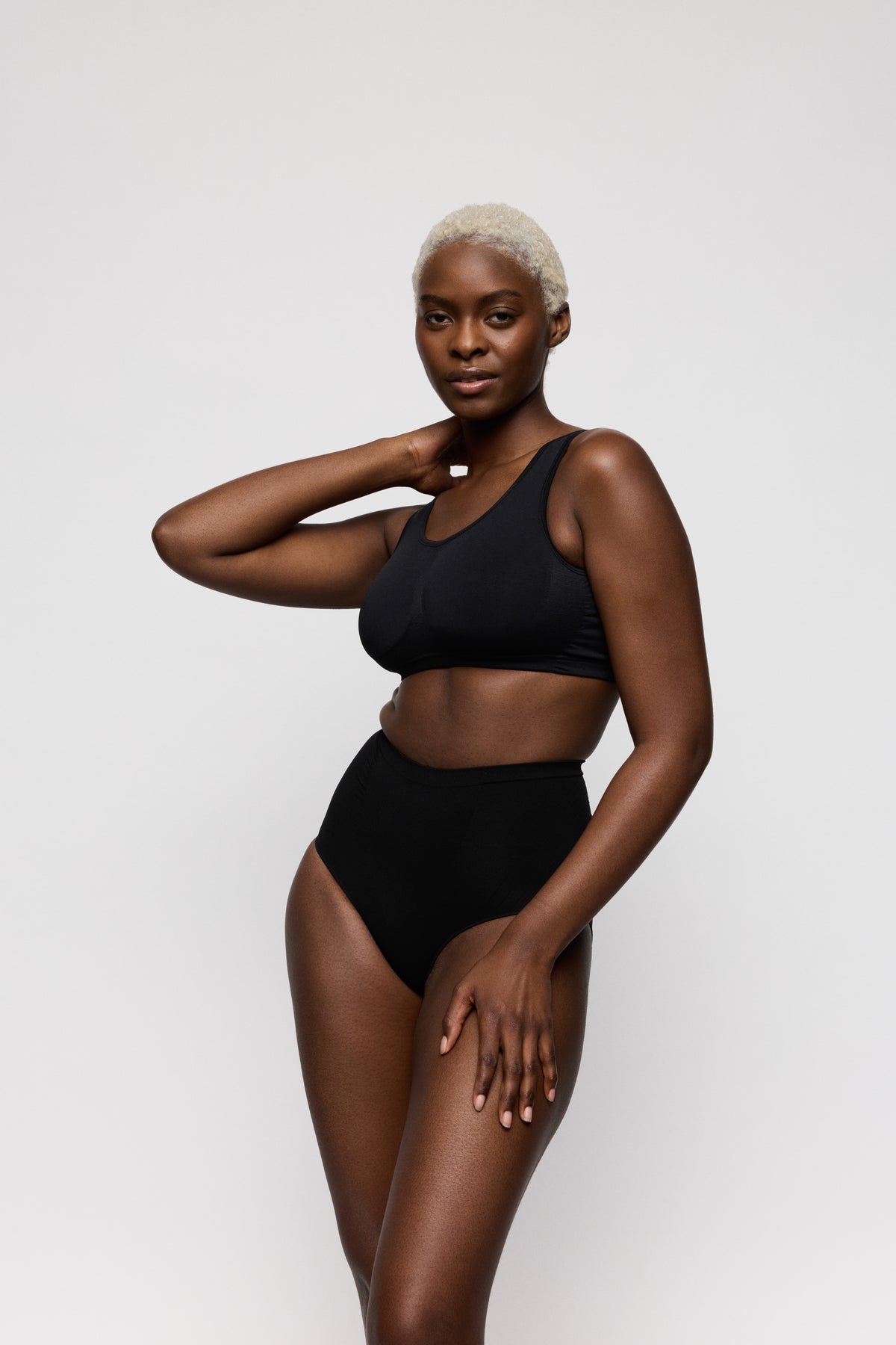 Primadonna Nudda Shapewear High Briefs In Black