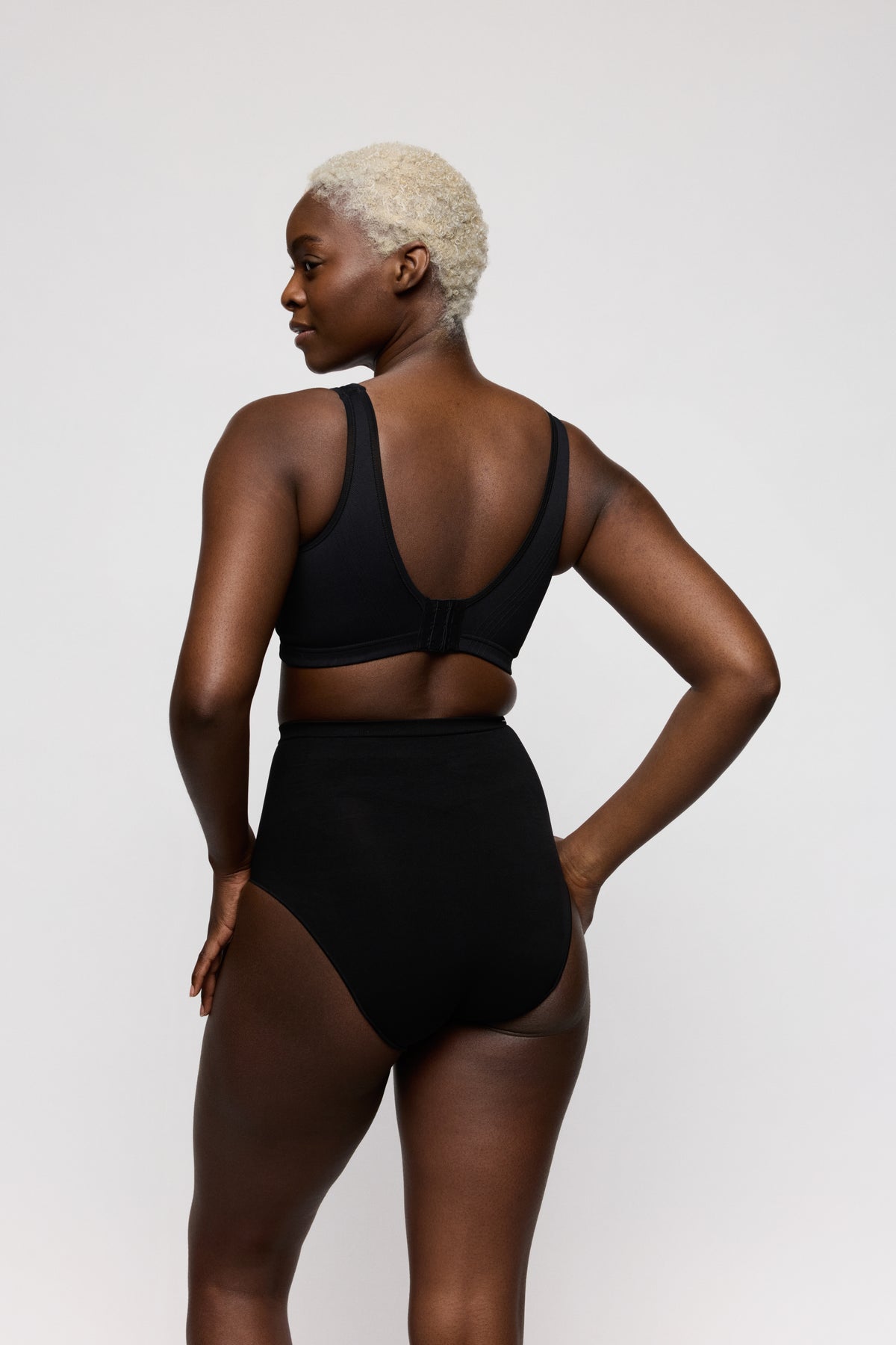 Primadonna Nudda Shapewear High Briefs In Black