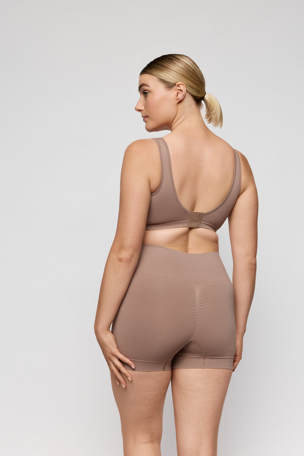 Primadonna Nudda Shapewear Shorts In Ginger