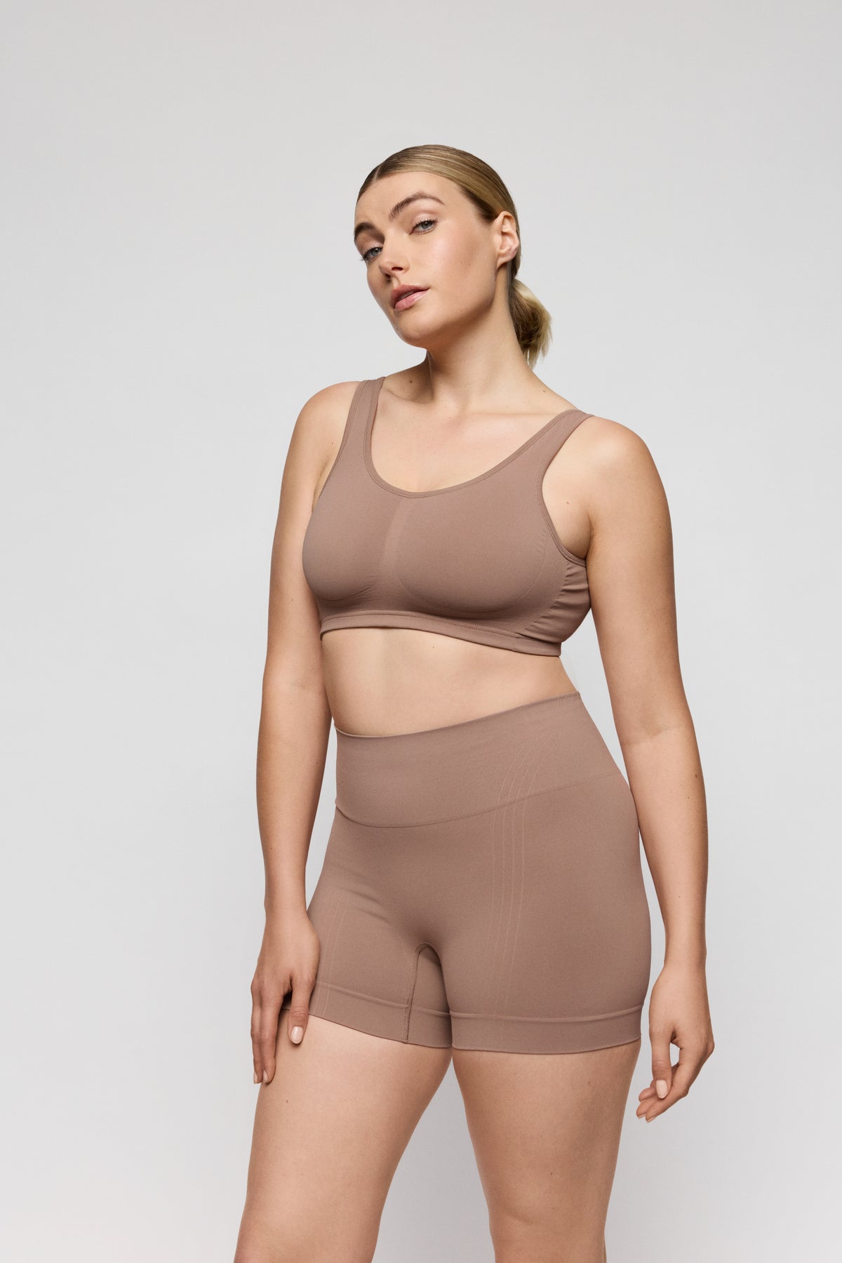 Primadonna Nudda Bralette Bra In Ginger