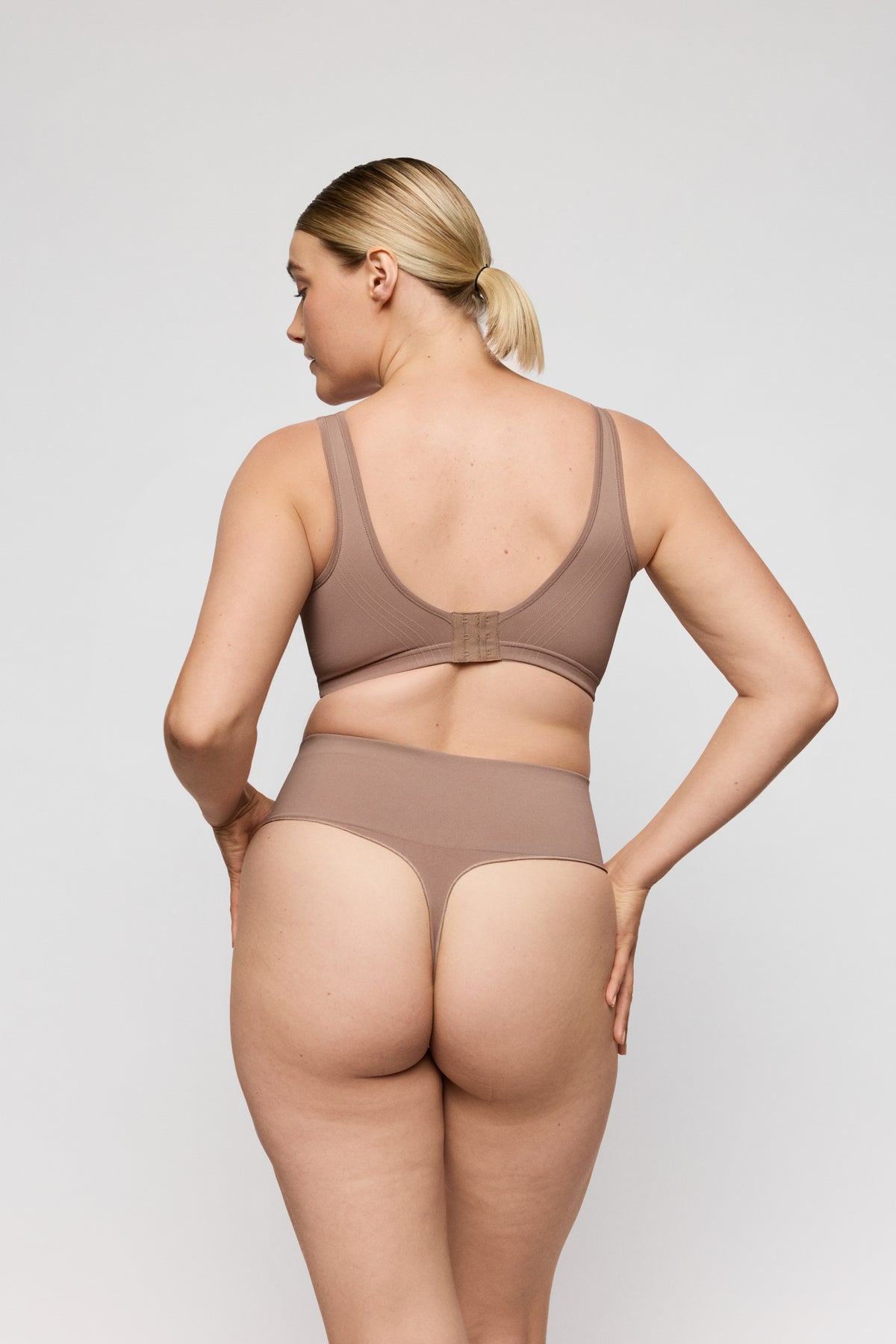 Primadonna Nudda Bralette Bra In Ginger