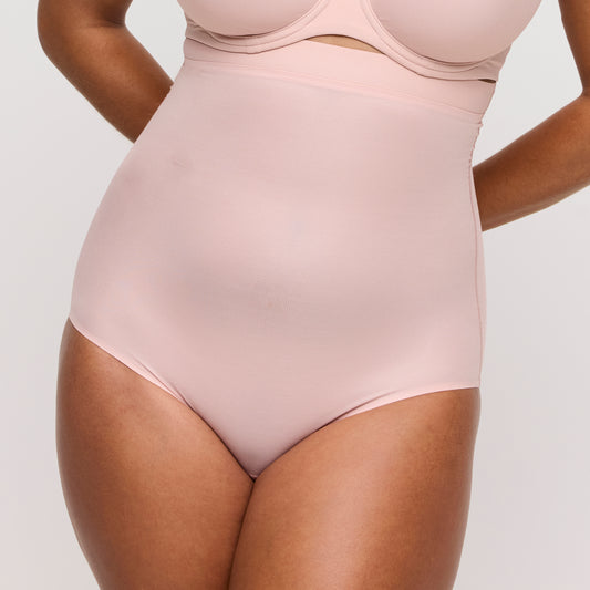 Primadonna Figuras Smoothing High Briefs In Powder Rose