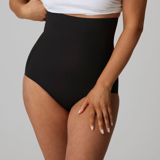 Primadonna Perle Shapewear High Briefs In Charcoal