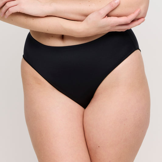 Primadonna Satin Full Briefs In Black