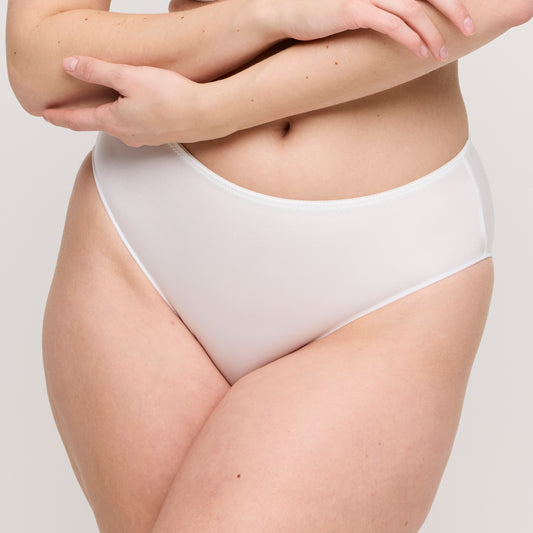 Primadonna Satin Full Briefs In Natural