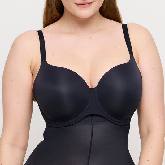 Primadonna Figuras Padded Bra Heartshape In Charcoal