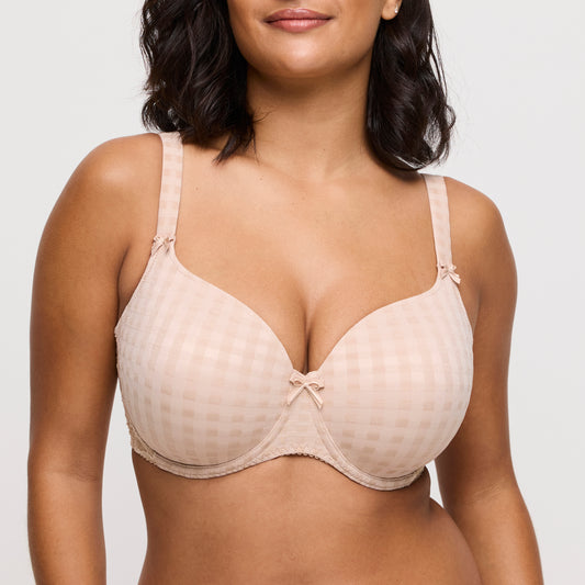 Primadonna Madison Padded Bra Heartshape In Caffé Latte